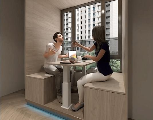 木飾面裝修巧妙飄窗設計讓你大開眼界